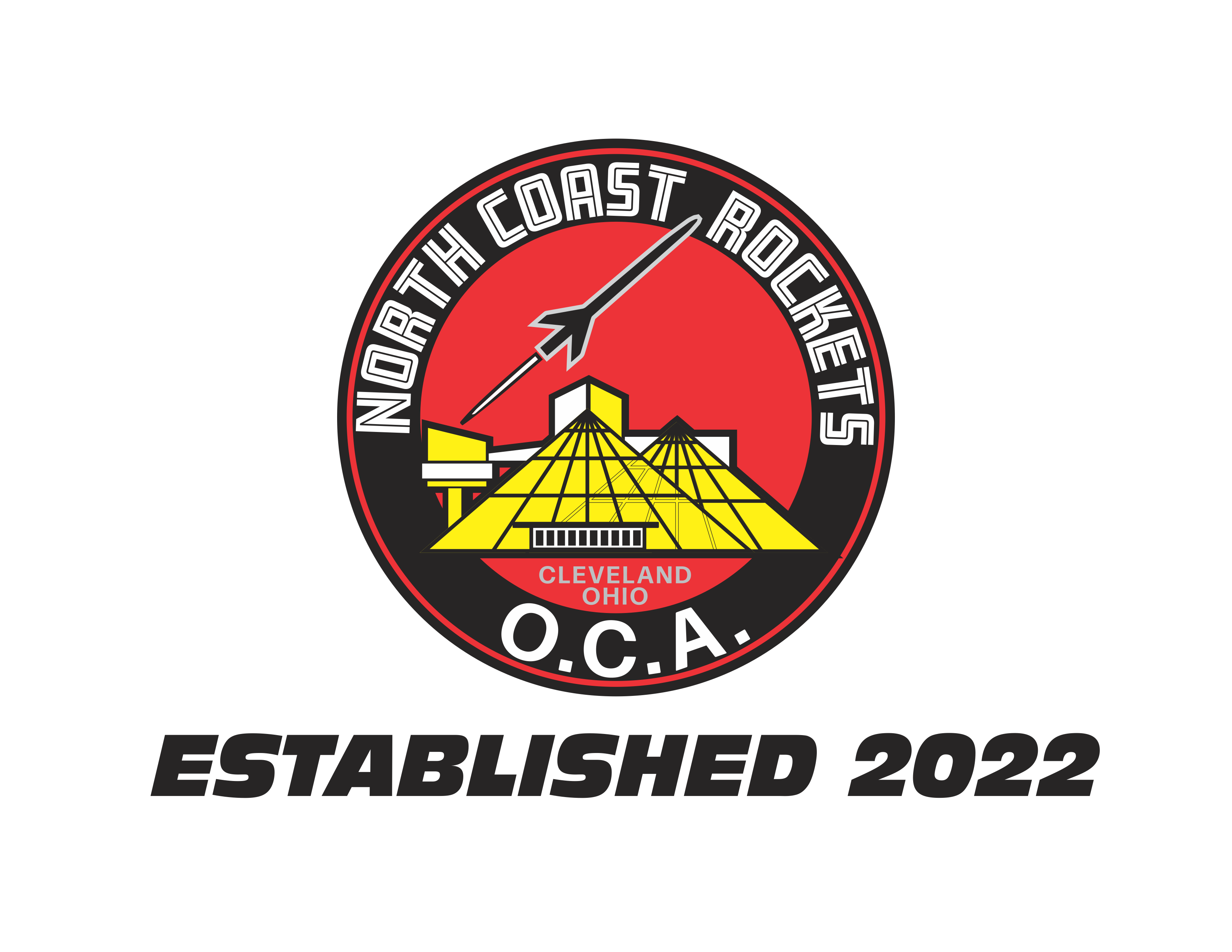 North Coast Rockets of the O.C.A. Logo